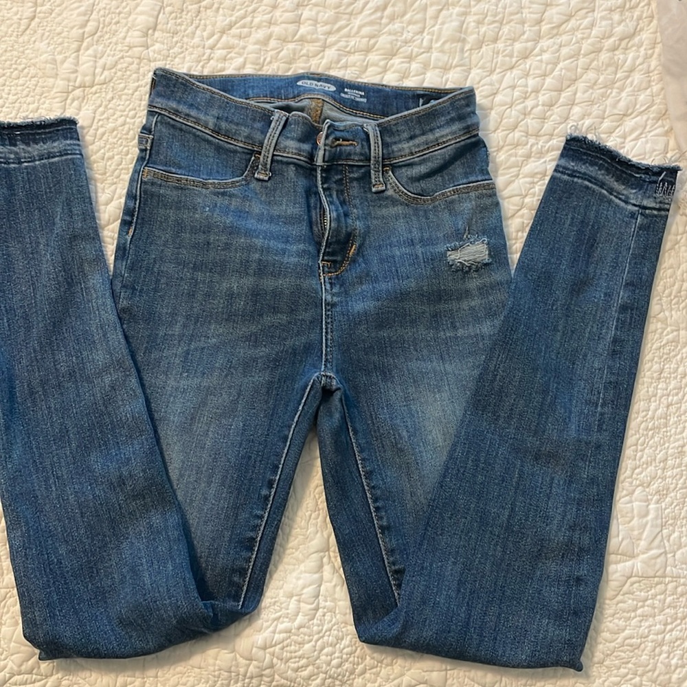 Old Navy size 14 ballerina, jean jeggings